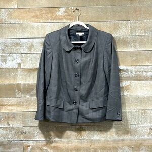 Pendleton 💯 virgin wool blazer in charcoal grey size 16W